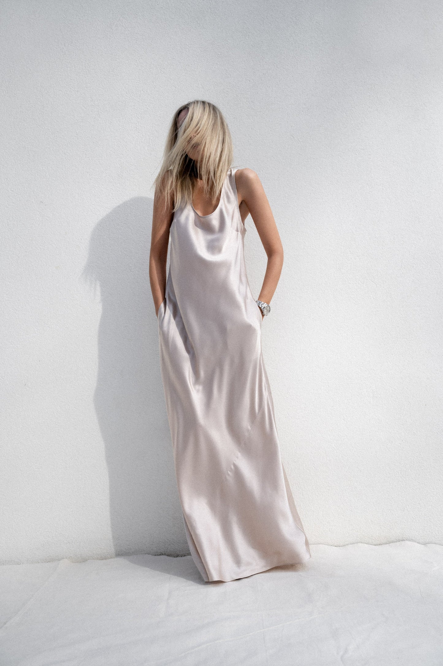 ROSALYN SILK MAXI DRESS